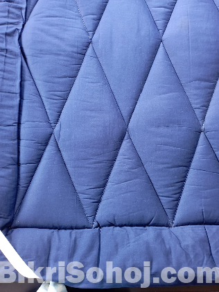 Very Soft Two Mattress Topper (Navy & Ash).